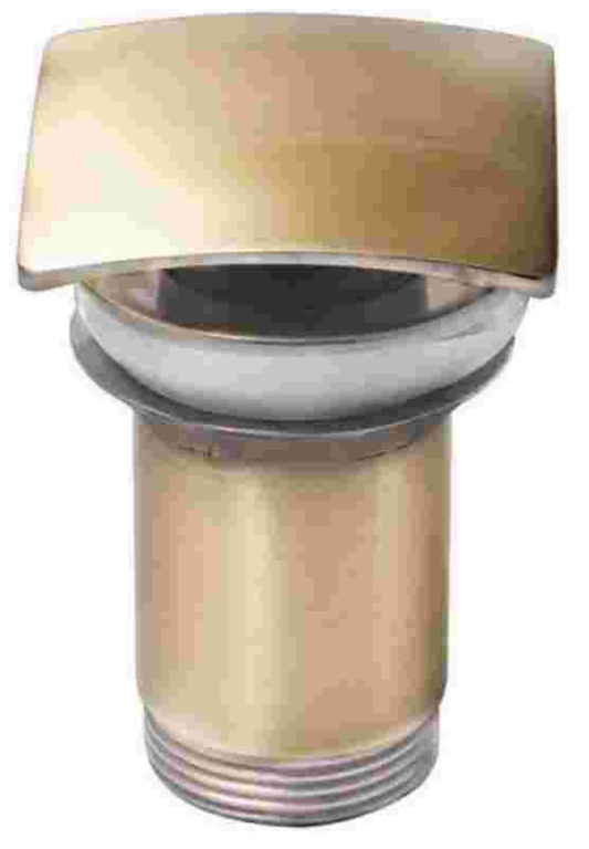 Донный клапан RD010 бронза квадрат / без перелива